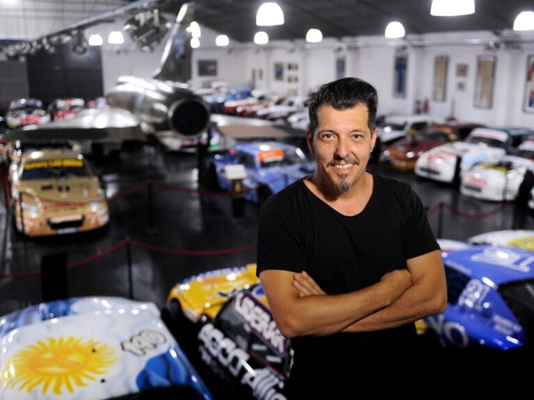 Gastón Mazzacane, expiloto de automovilismo, en el Turismo Carretera.