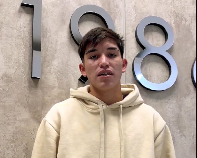 Julio Coria, futbolista argentino Sub 17, pide disculpas en video