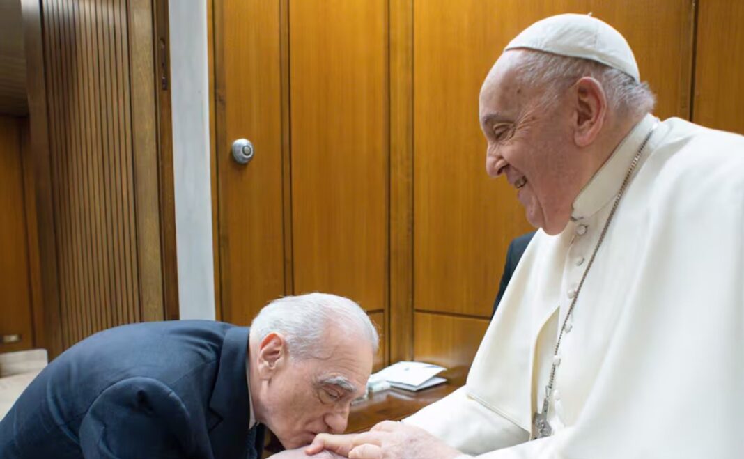 Fotografía promocional del documental 'Aldeas' de Martin Scorsese sobre el papa Francisco.