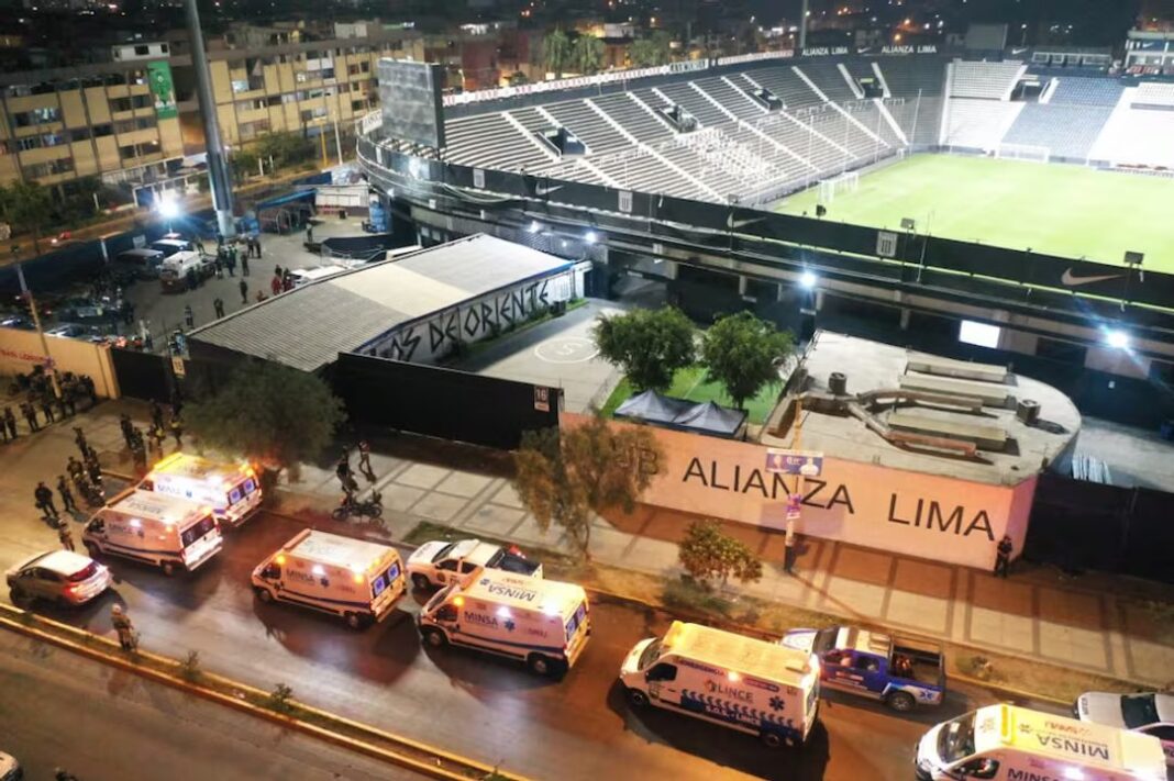 Estadio Alejandro Villanueva (Matute) donde ocurrió la estampida durante el banderazo de Alianza Lima